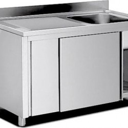 Λάντζα κλειστή με 1 γούρνα 50x50x30 ή 40x40x25 LC-096-1