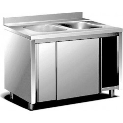 Λάντζα κλειστή με 2 γούρνες 50x50x30 ή 40x40x25 LC-127-2