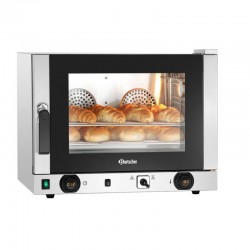 Bartscher A120823 Φούρνος Κυκλοθερμικός 4 θέσεων (GN 1/1) με grill & υγραντήρα