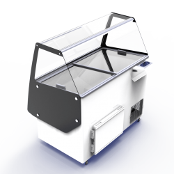 Βιτρίνα παγωτού Crystal ATHENA 9