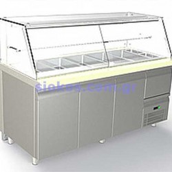 Ψυγείο κόριαν με μηχανή & ανακύκλωση αέρα με επένδυση