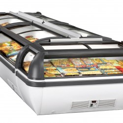 Βούτα Κατάψυξης Με Κουρμπέ Συρόμενα Τζάμια CEP TOPO